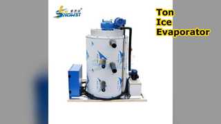 Tonnellata di impianto di evaporazione di scaglie di ghiaccio