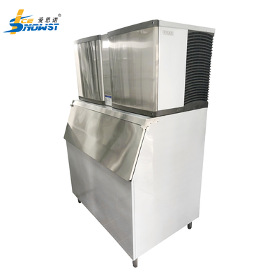 comprare Macchine per la produzione di ghiaccio di grandi dimensioni Macchine per la produzione di ghiaccio a cubo completo 1000 kg SUS304 online manufacture