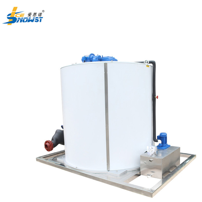 comprare 25 tonnellate Flake Ice Maker Evaporator Acqua raffreddata Ice Maker Acciaio al carbonio online manufacture