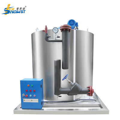 comprare Macchina di evaporazione di fiocchi di ghiaccio in acciaio inossidabile SS304 da 10 t con sistema di ammoniaca online manufacture