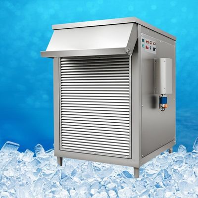 comprare Freshwater Flake Ice Machine with 1.5-2.5mm Ice Thickness 10000kg/24h Production Capacity and 12 Months Warranty online manufacture